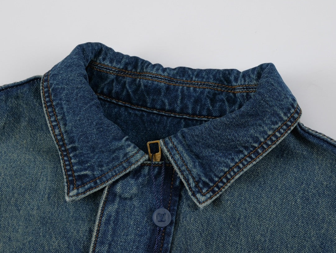 「#1534」LV 23ss Blue Denim Jacket