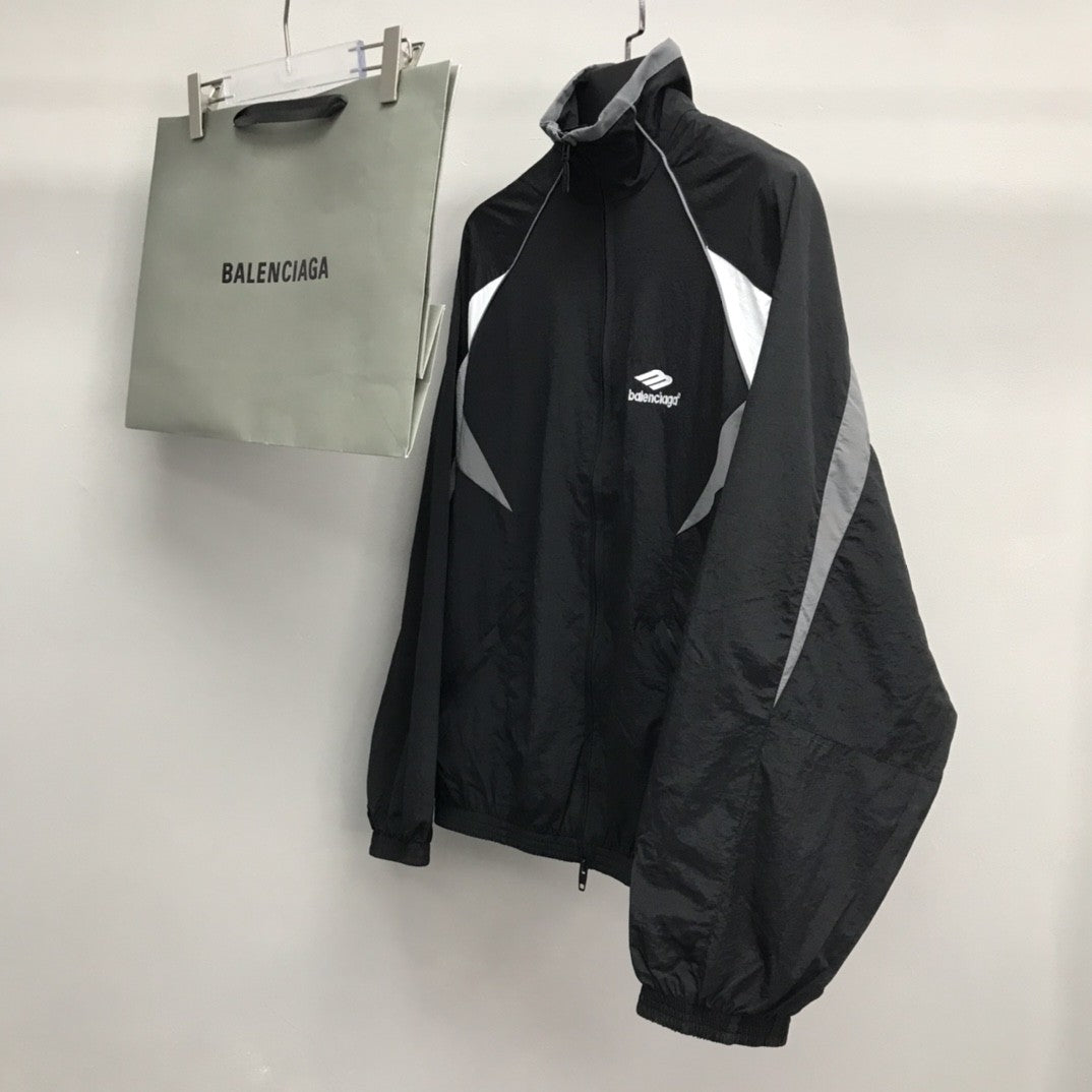 「#2281」Balenciaga sports patchwork jacket