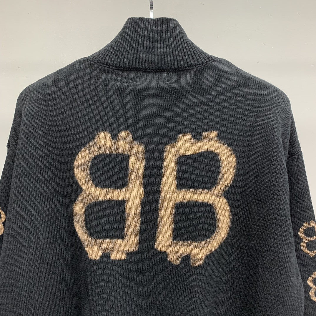 「#2289」Balenciaga Bitcoin turtleneck sweater