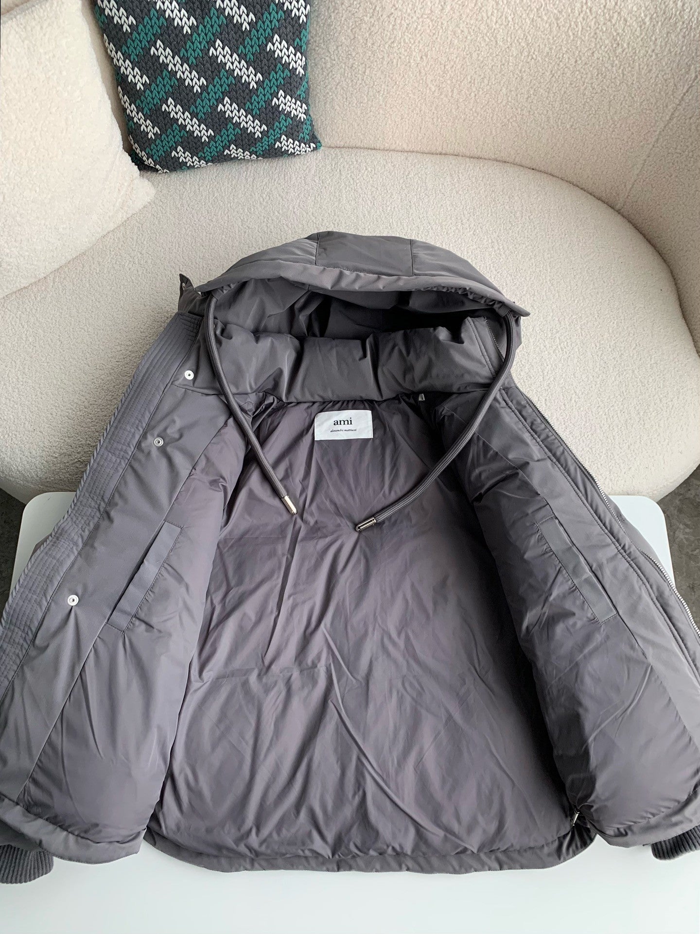 「#2104」Ami Short men's down jacket