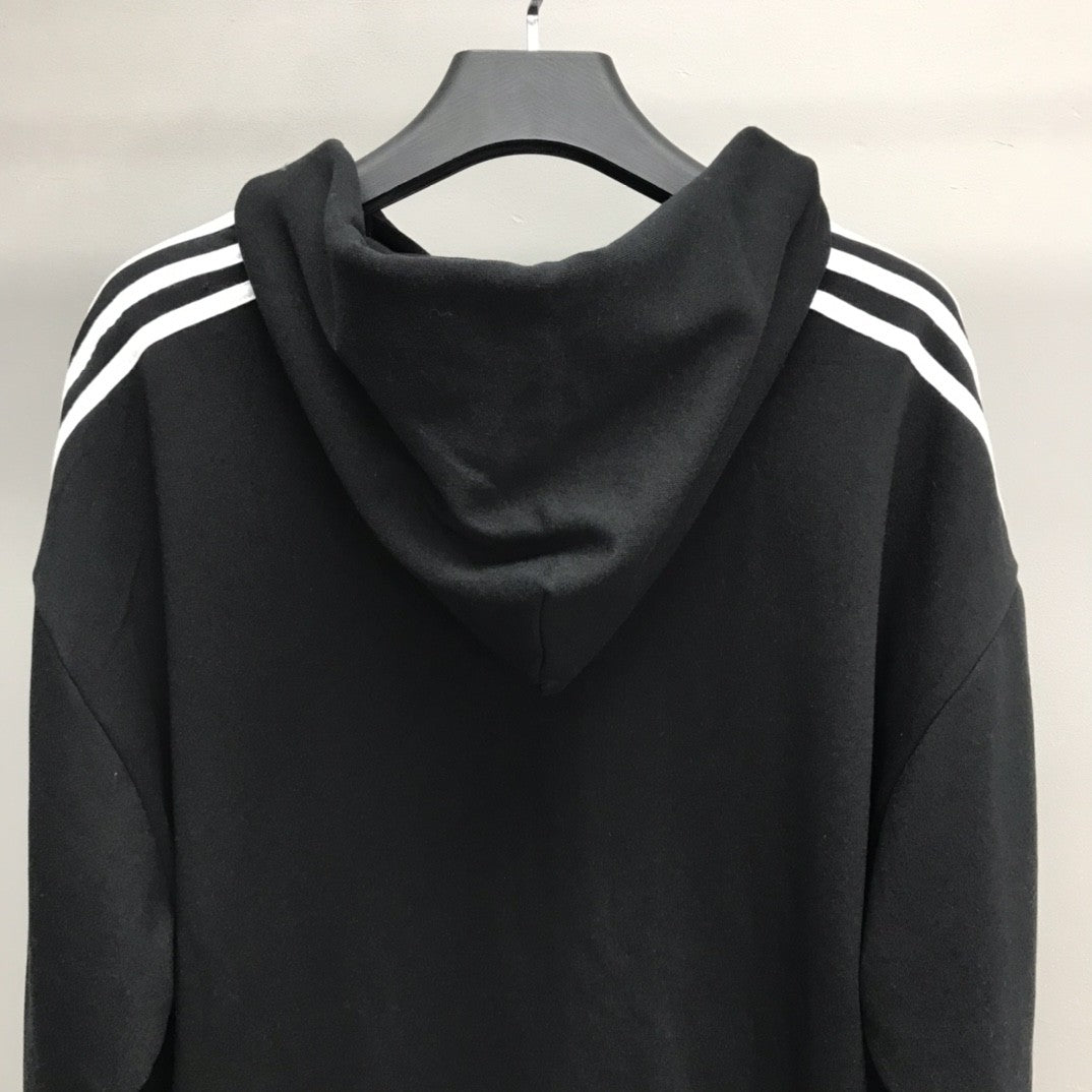 「#2510」Balenciaga Ardy Wiranata logo zipper hoodie