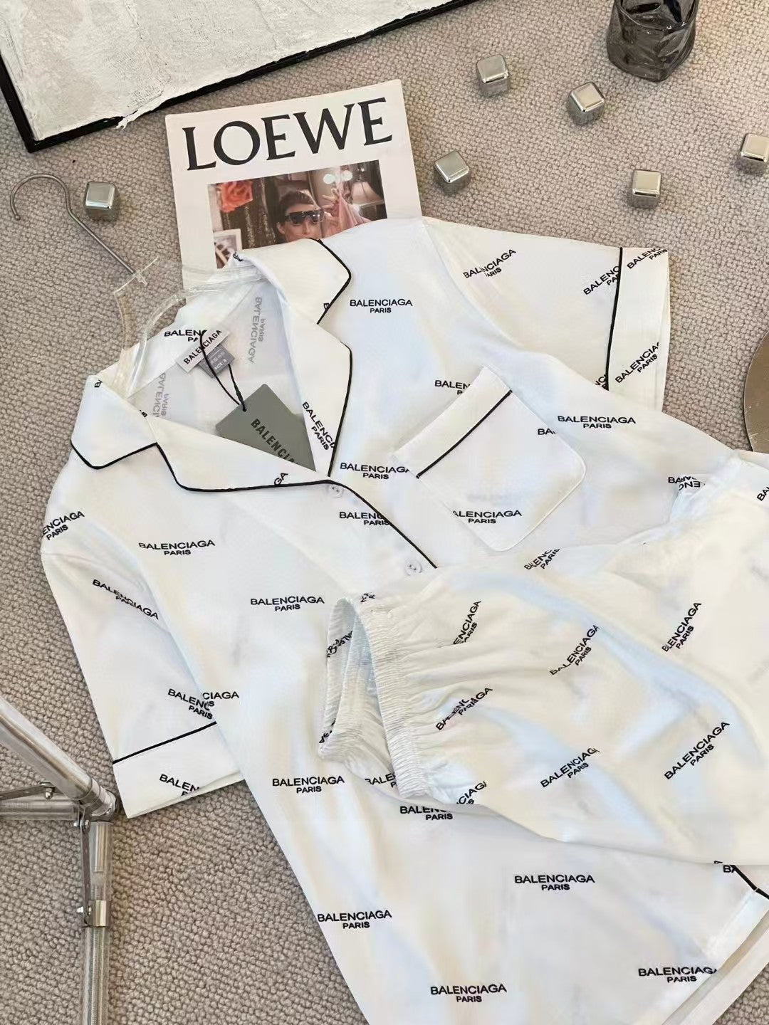 「#3470」Balenciaga High Quality Pajamas New Style