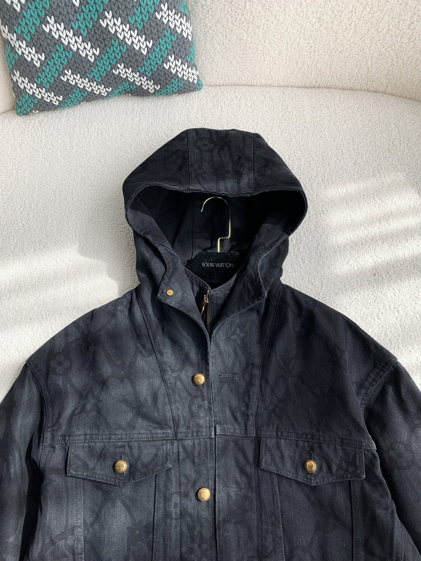 Vestes en jean à capuche Louis Vuitton « #3540 »