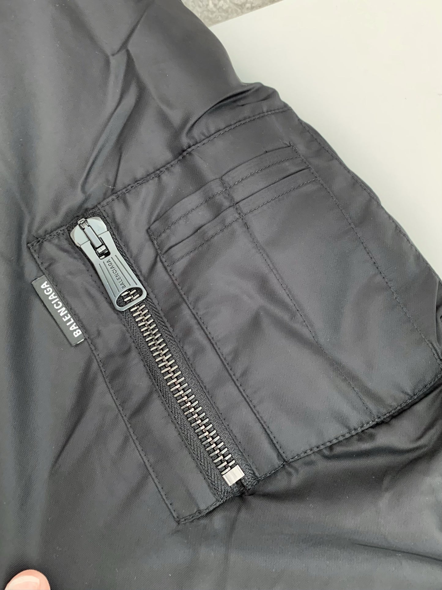 「#3846」Balenciaga Plain color zipper long-sleeve jacket