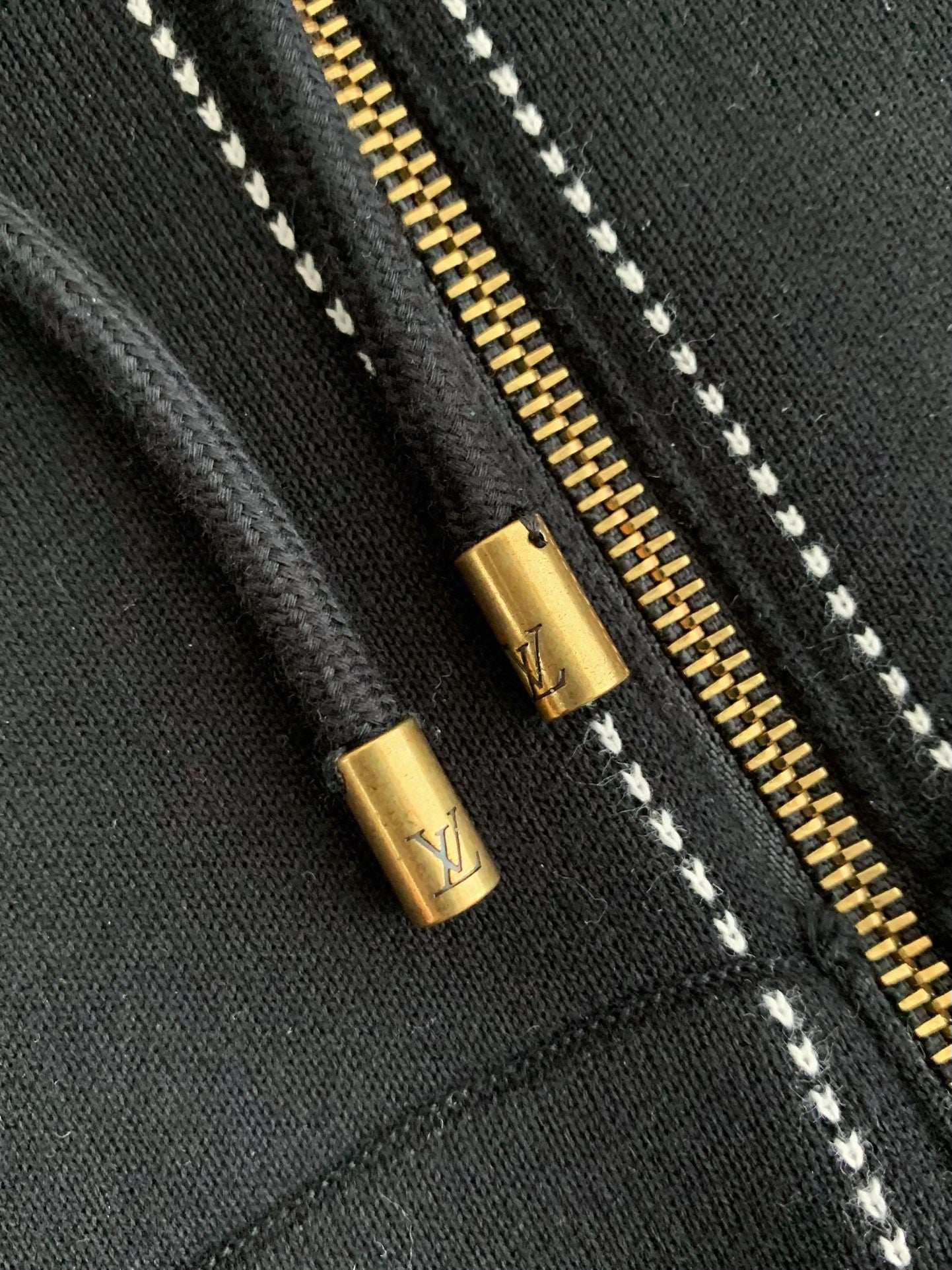 「#3850」Louis Vuitton SS24 Logo Inlaid flower zipper sweatshirt Jackets