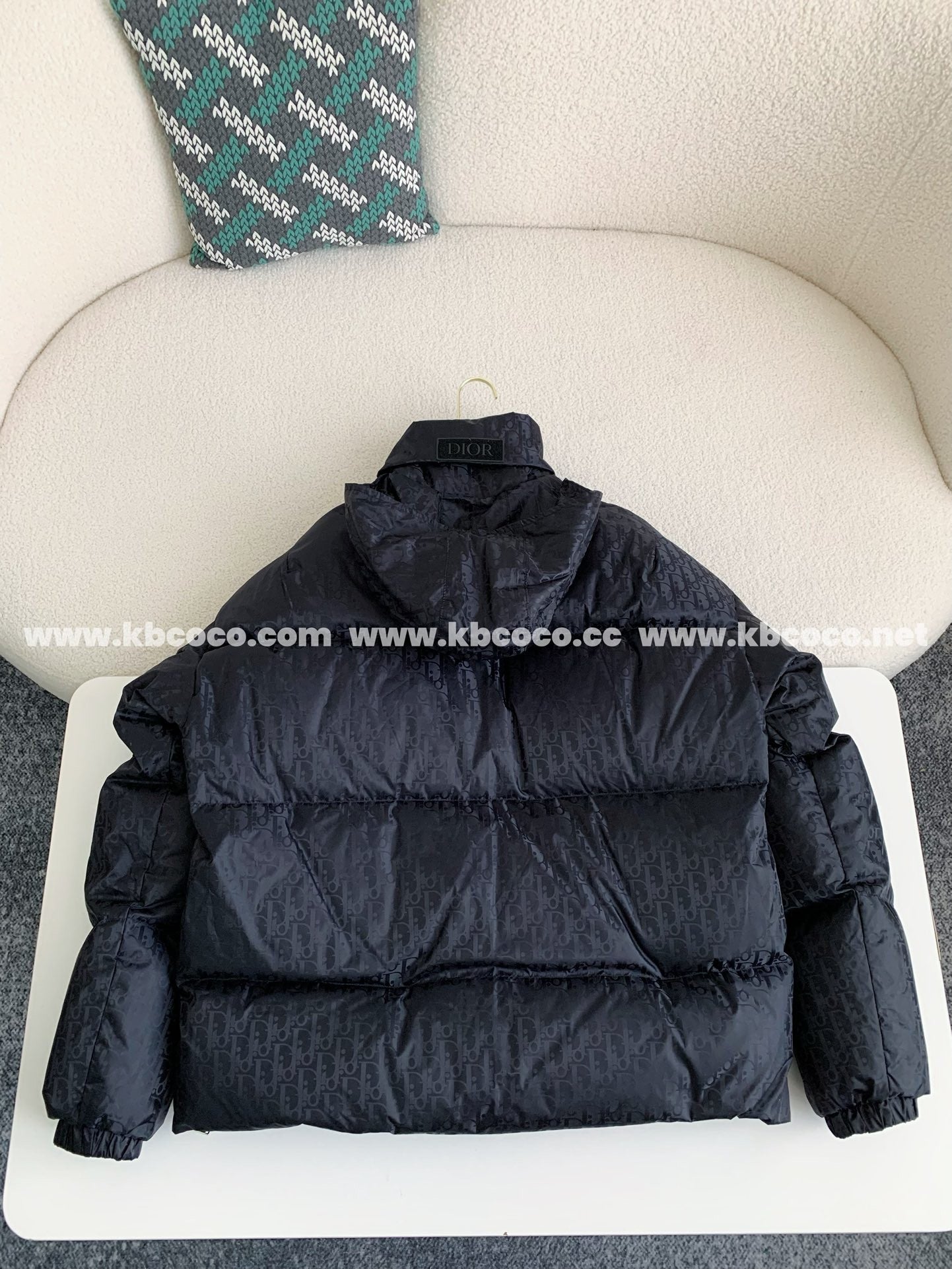 「#3930」DIOR Logo Printed Down Jacket
