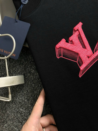 「#4241」Louis Vuitton Spring/Summer Red Three-Dimensional Applique Embroidery Fusion Back Panel Hot Air Ball