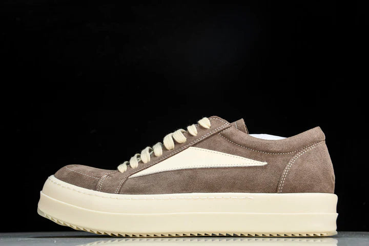 Rick Owens Vintage Sneaks Suede 'Dark Dust'