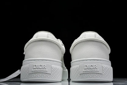 D1or B33 Gravity Leather 'Oblique Triple White'