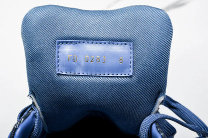 Louis Vuittоп Trainer Low 'Blue Denim Monogram Textile'