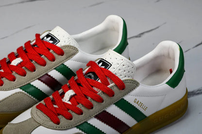 Guссi x Gazelle 'White Green Red'