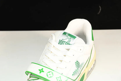 Louis Vuittоп Trainer Low Velcro Strap 'Green Mesh'