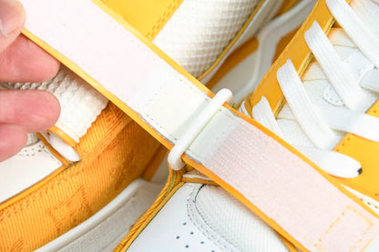 Louis Vuittоп Trainer Low Velcro Strap 'Monogram Denim Yellow'