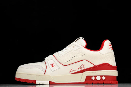 Louis Vuittоп Trainer Low 'Signature White Red'