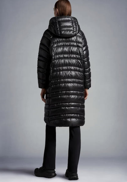 「#1692」Moncler Solid color hooded zippered down long sleeves for woman