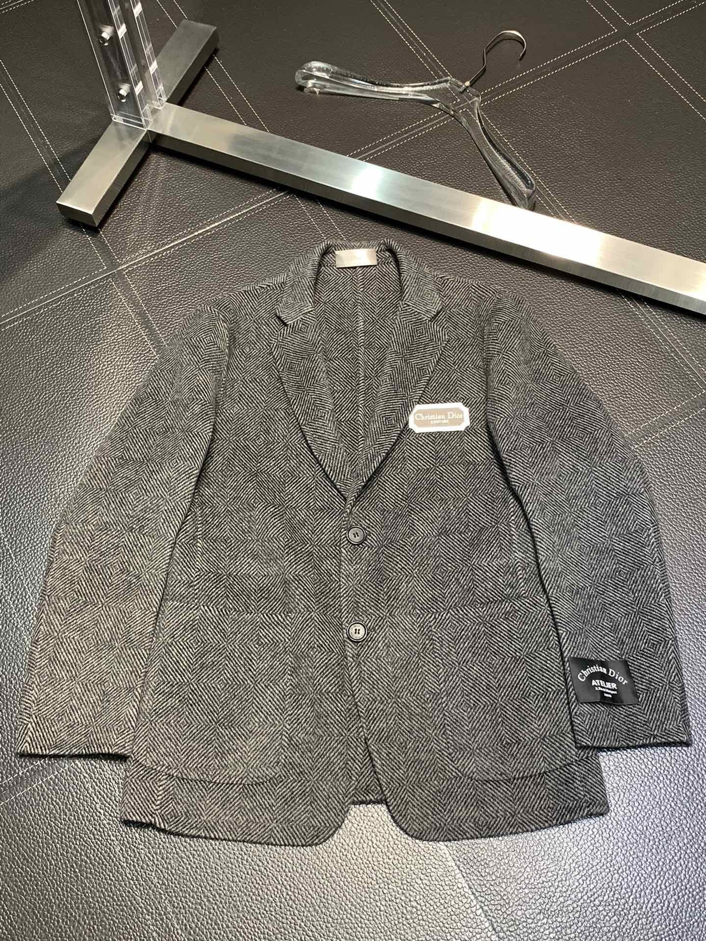 「#1749」Dior men's lambswool coat
