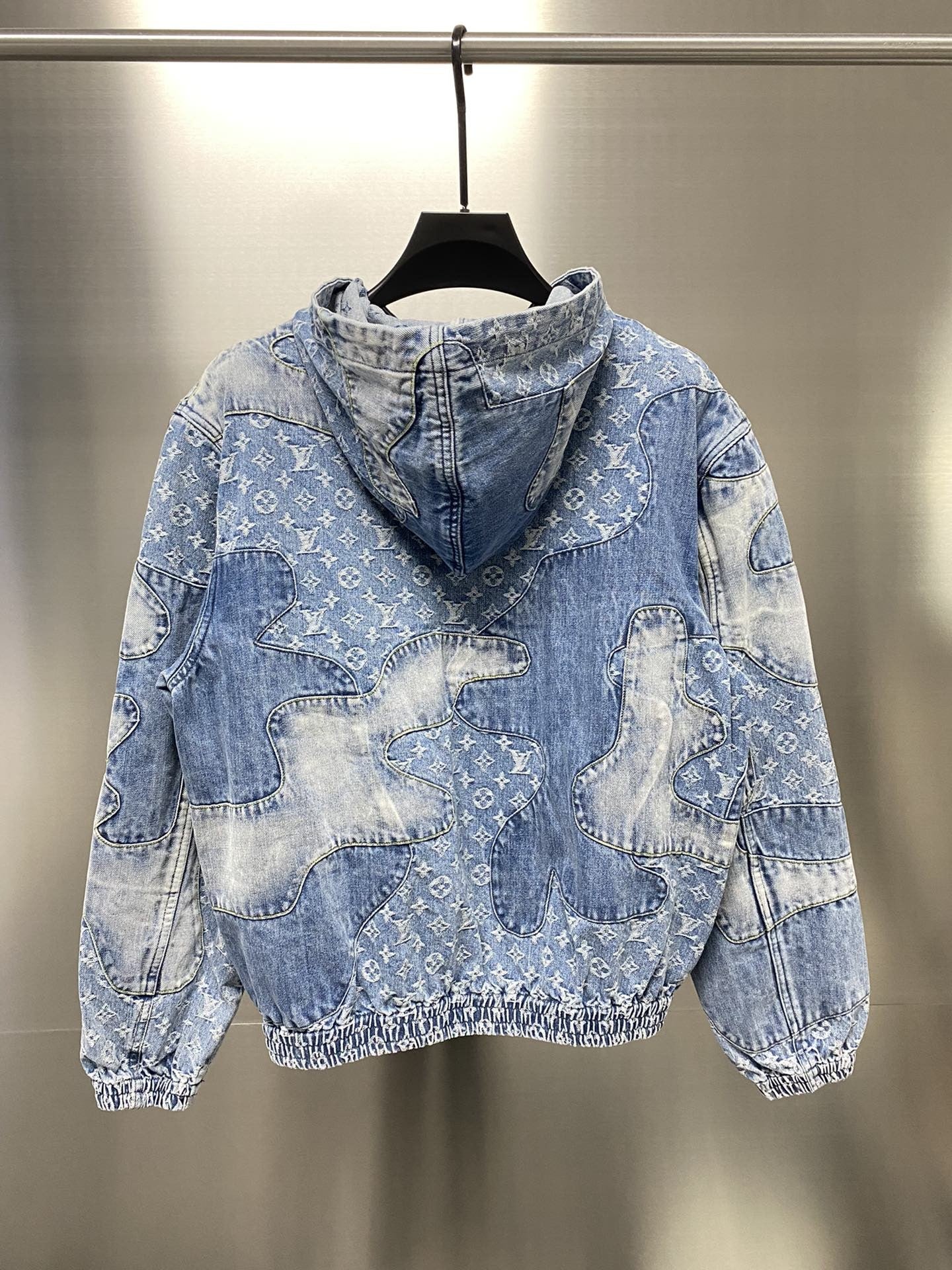 「#1804」Louis Vuitton casual hoodie denim jacket