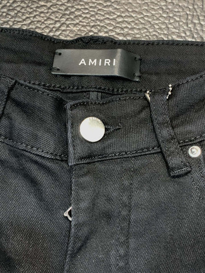 「#1824」Amiri slim fit petite straight jeans