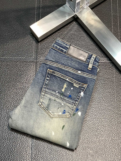 「#1825」Amiri slim fit petite straight jeans