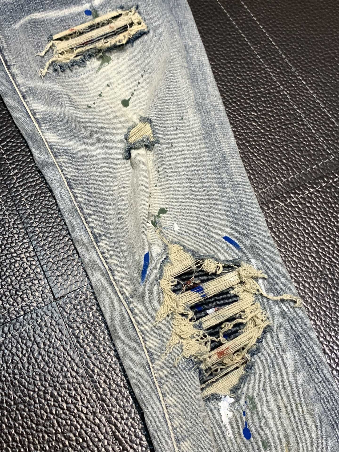 「#1825」Amiri slim fit petite straight jeans