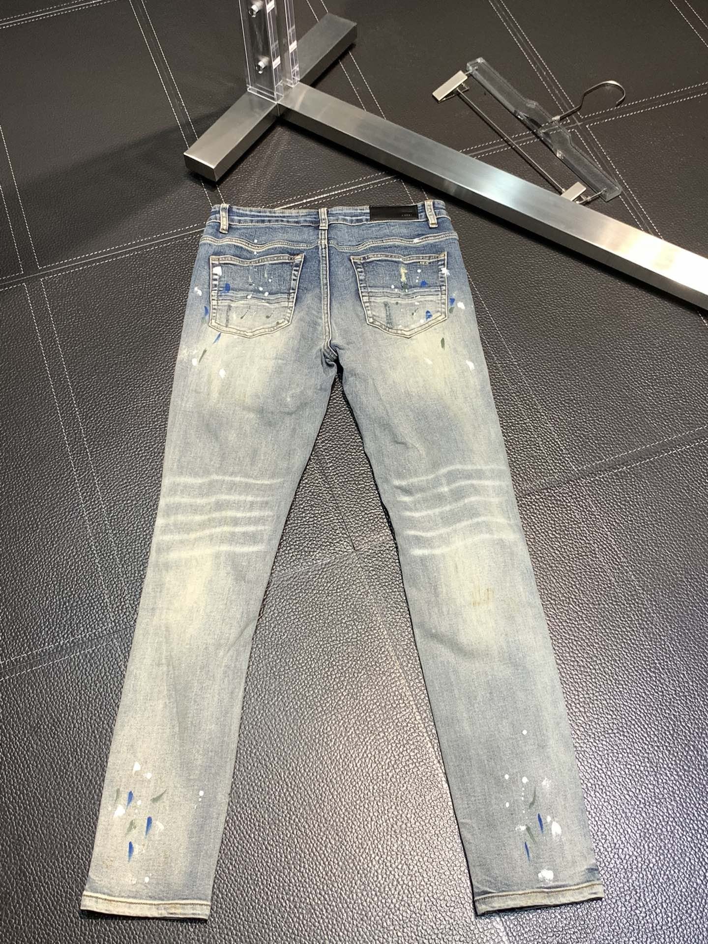 「#1825」Amiri slim fit petite straight jeans