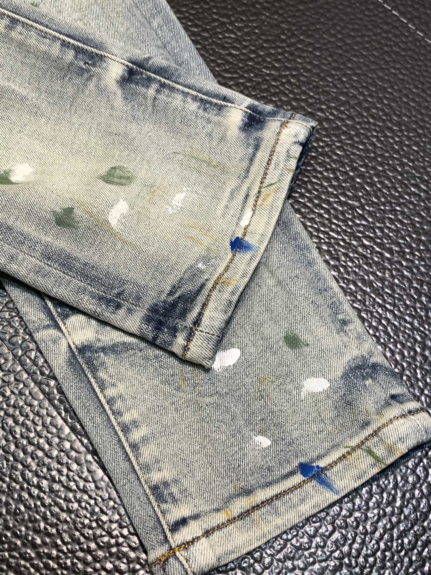 「#1825」Amiri slim fit petite straight jeans