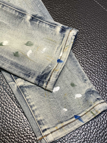 「#1825」Amiri slim fit petite straight jeans