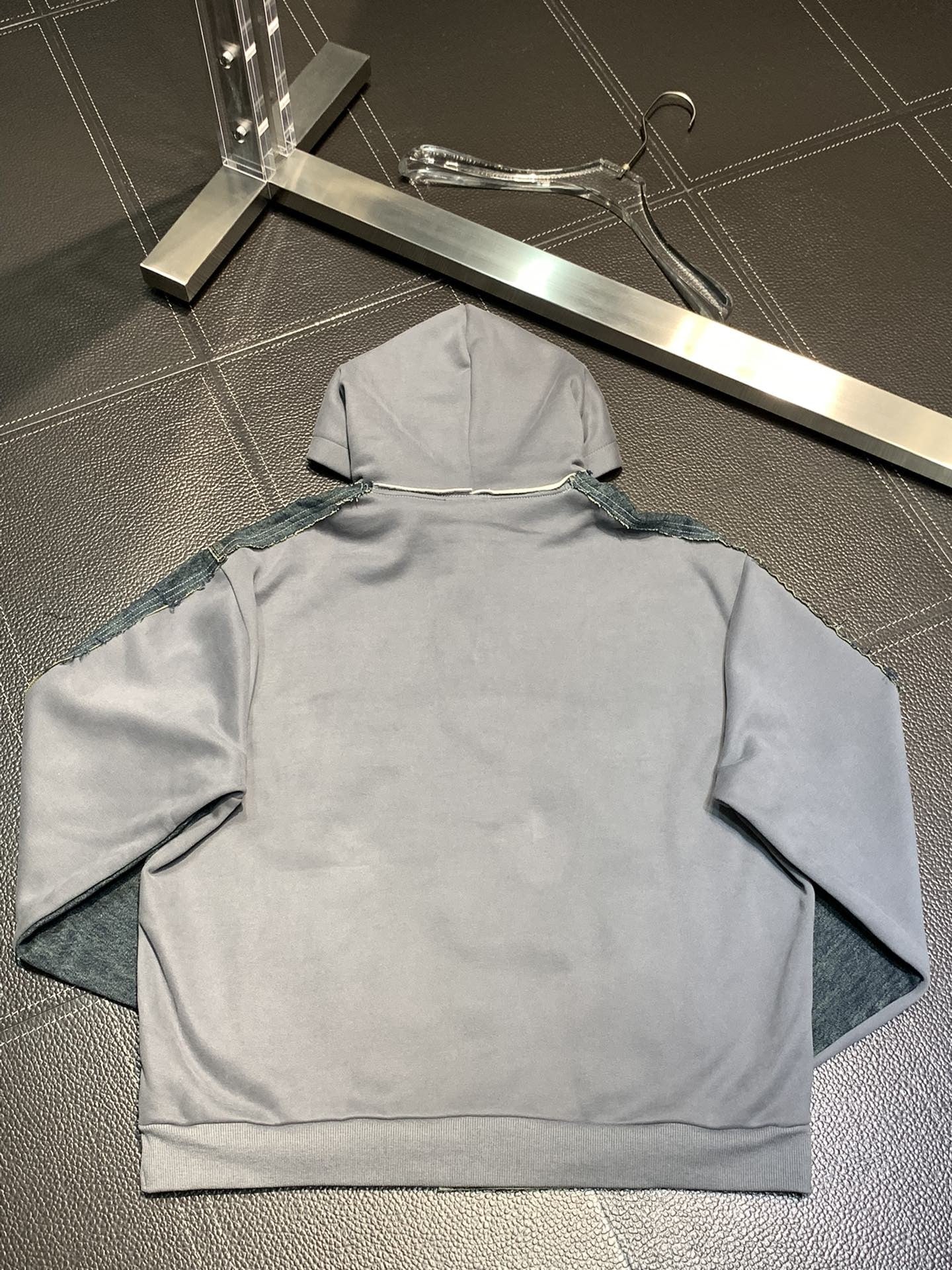 「#1914」Balenciaga hooded denim jacket