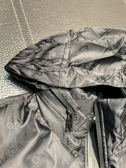 「#1923」Balenciaga  hooded stand collar jacket