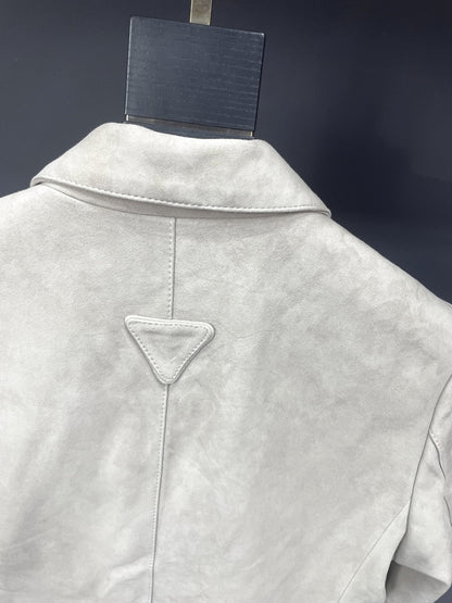「#1926」Prada deerskin blazer