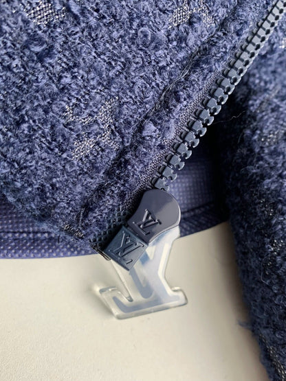 「#2057」Louis Vuitton casual hoodie denim jacket