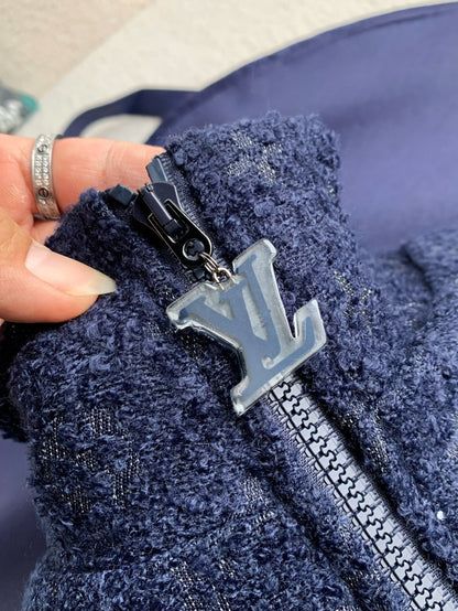 「#2057」Louis Vuitton casual hoodie denim jacket