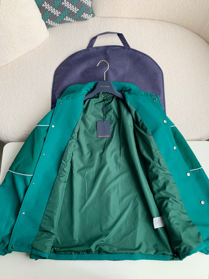 「#2075」Veste coupe-vent zippée Louis Vuitton