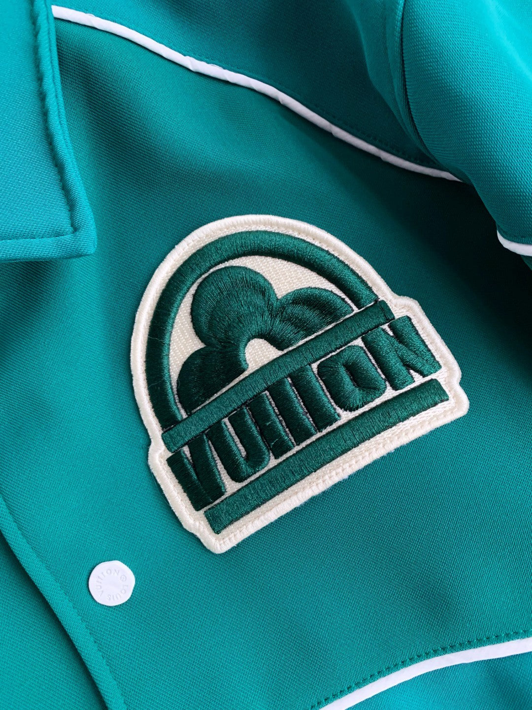 「#2075」Veste coupe-vent zippée Louis Vuitton