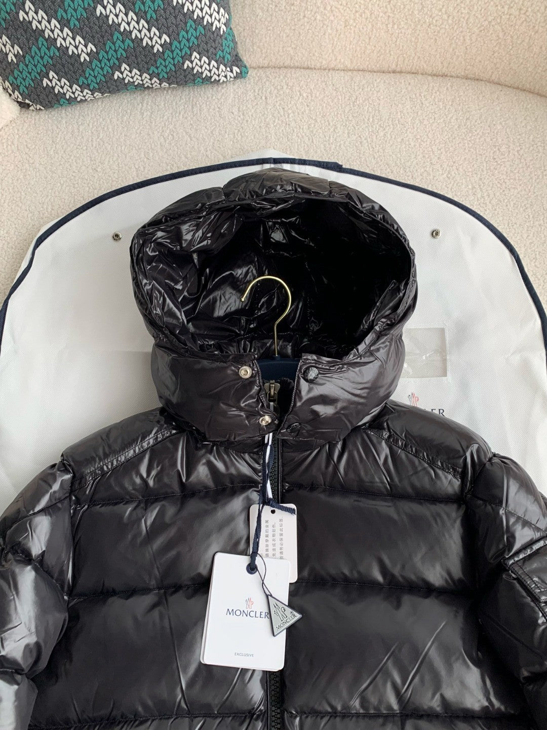 「#2102」Moncler Short  men's down jacket