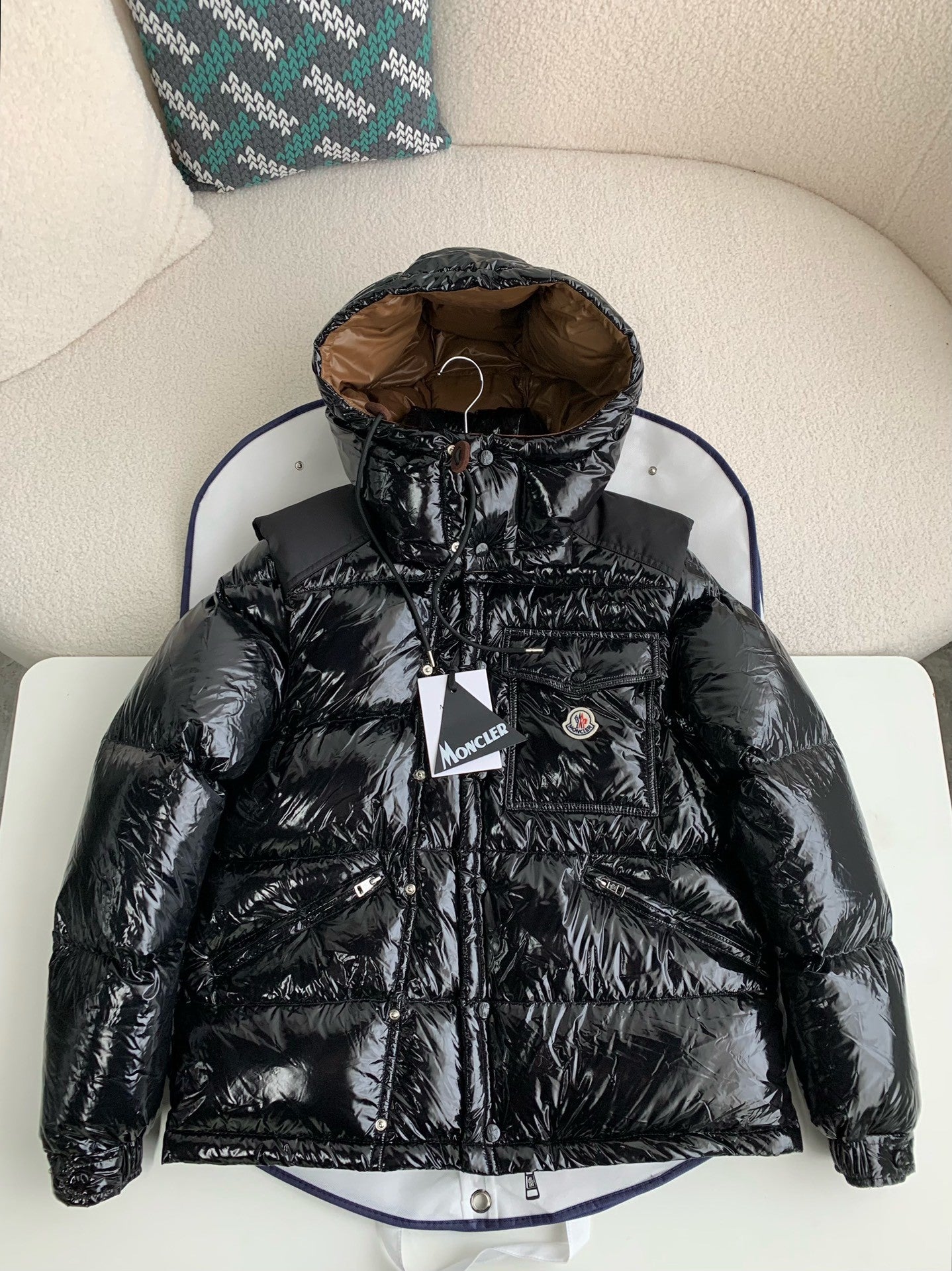 「#2127」Moncler Short  men's down jacket