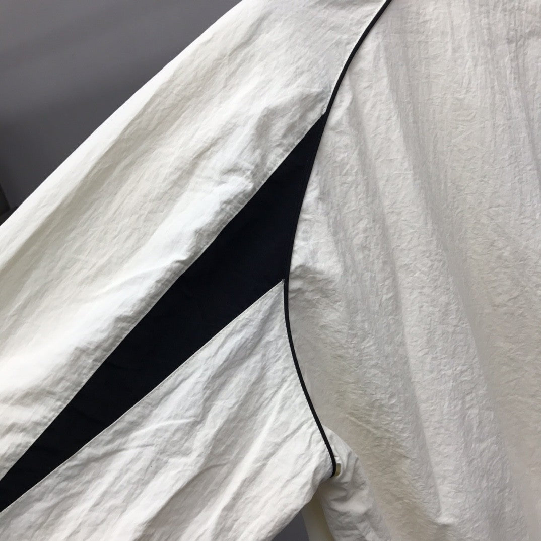 「#2280」Balenciaga sports patchwork jacket