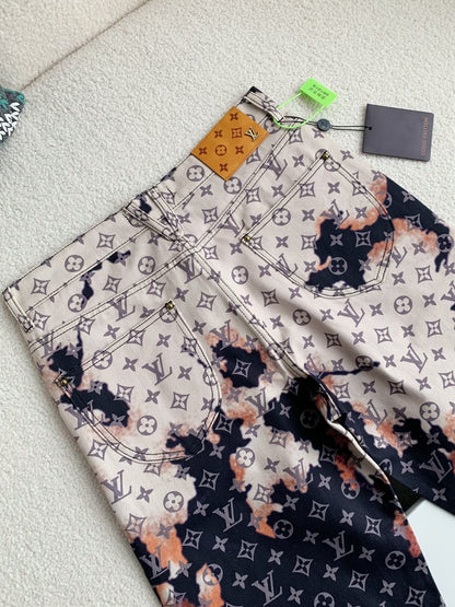 「#2349」Costumes en denim Louis Vuitton