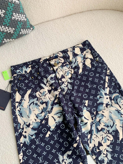「#2364」Costumes en denim Louis Vuitton