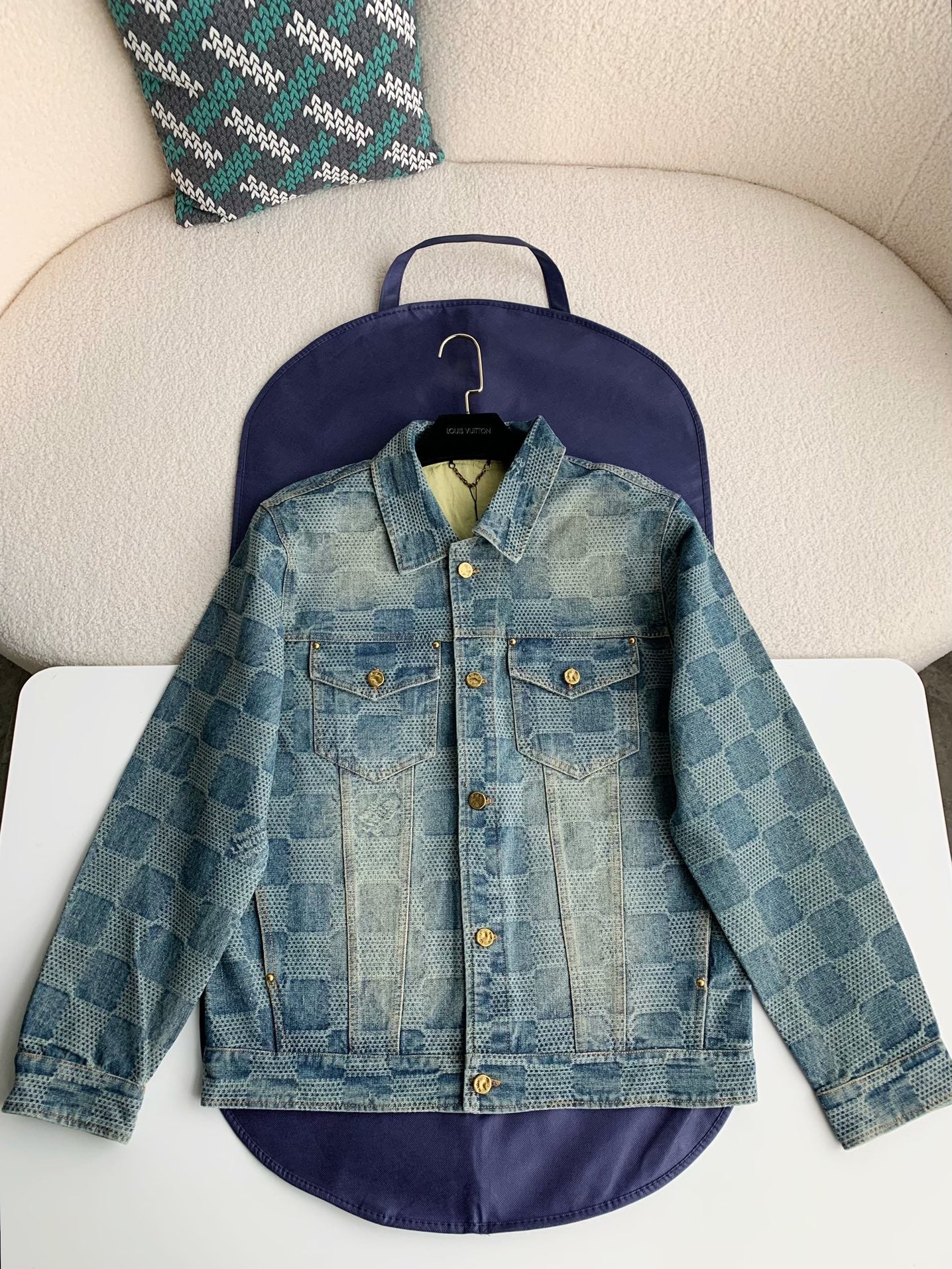 Vestes en jean Louis Vuitton « #2386 »