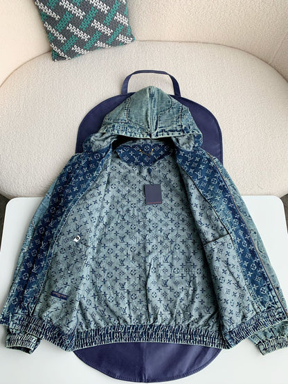 「#2388」Veste à capuche Louis Vuitton Jean