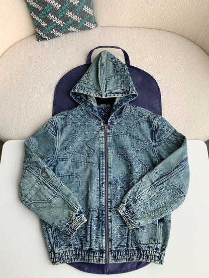 「#2388」Veste à capuche Louis Vuitton Jean