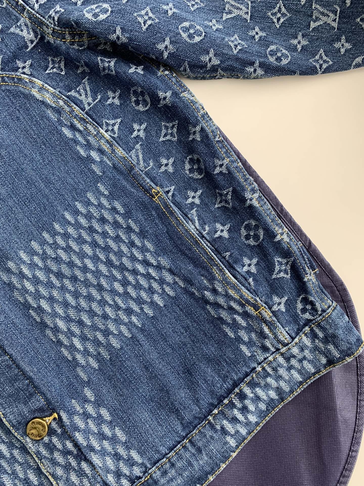 Vestes en jean Louis Vuitton « #2395 »