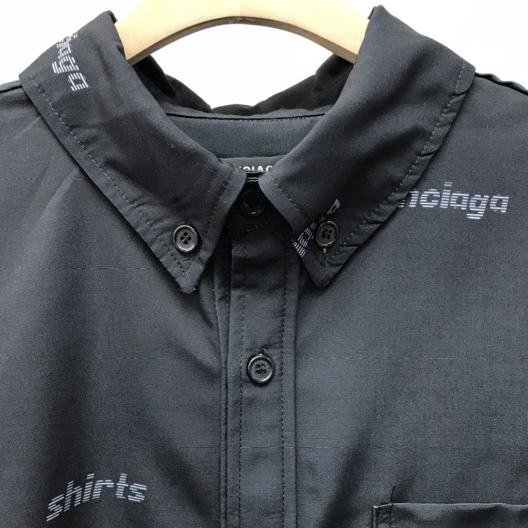 「#2455」Balenciaga bullet screen short sleeve shirt
