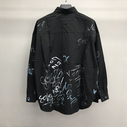 「#2456」Balenciaga BLCG graffiti long-sleeved shirt