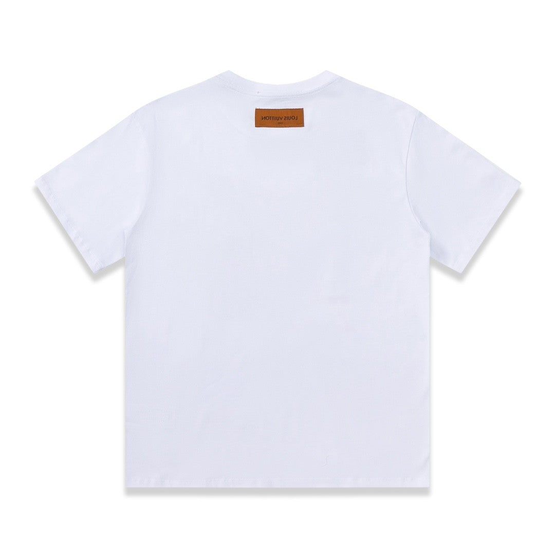 「#2583」Louis Vuitton 23SS logo printed t-shirt