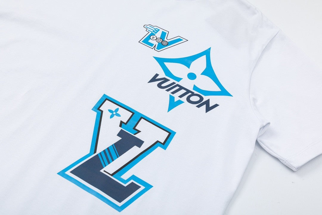 「#2583」Louis Vuitton 23SS logo printed t-shirt