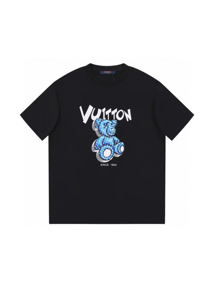 「#2584」Louis Vuitton 23SS printed bear T-shirt