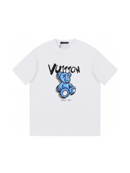 「#2585」Louis Vuitton 23SS printed bear T-shirt