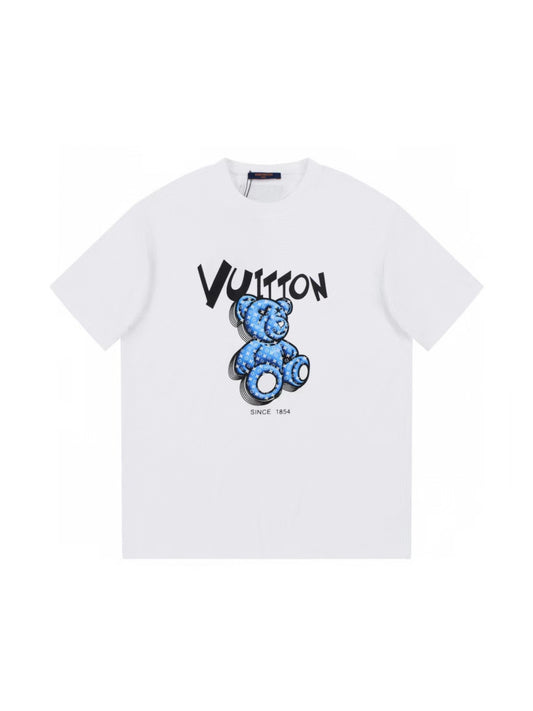 「#2585」Louis Vuitton 23SS printed bear T-shirt